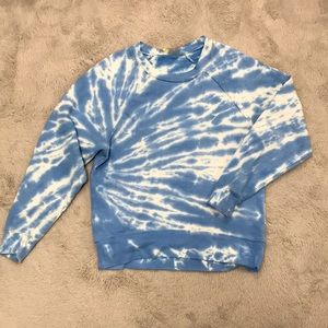 Zella Tie Dye Crewneck Pullover